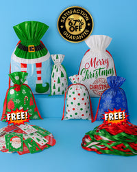 15-Piece Instant Christmas Gift Wrap